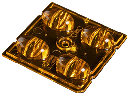 Ledil AMBER-2X2 LED Lighting Lenses